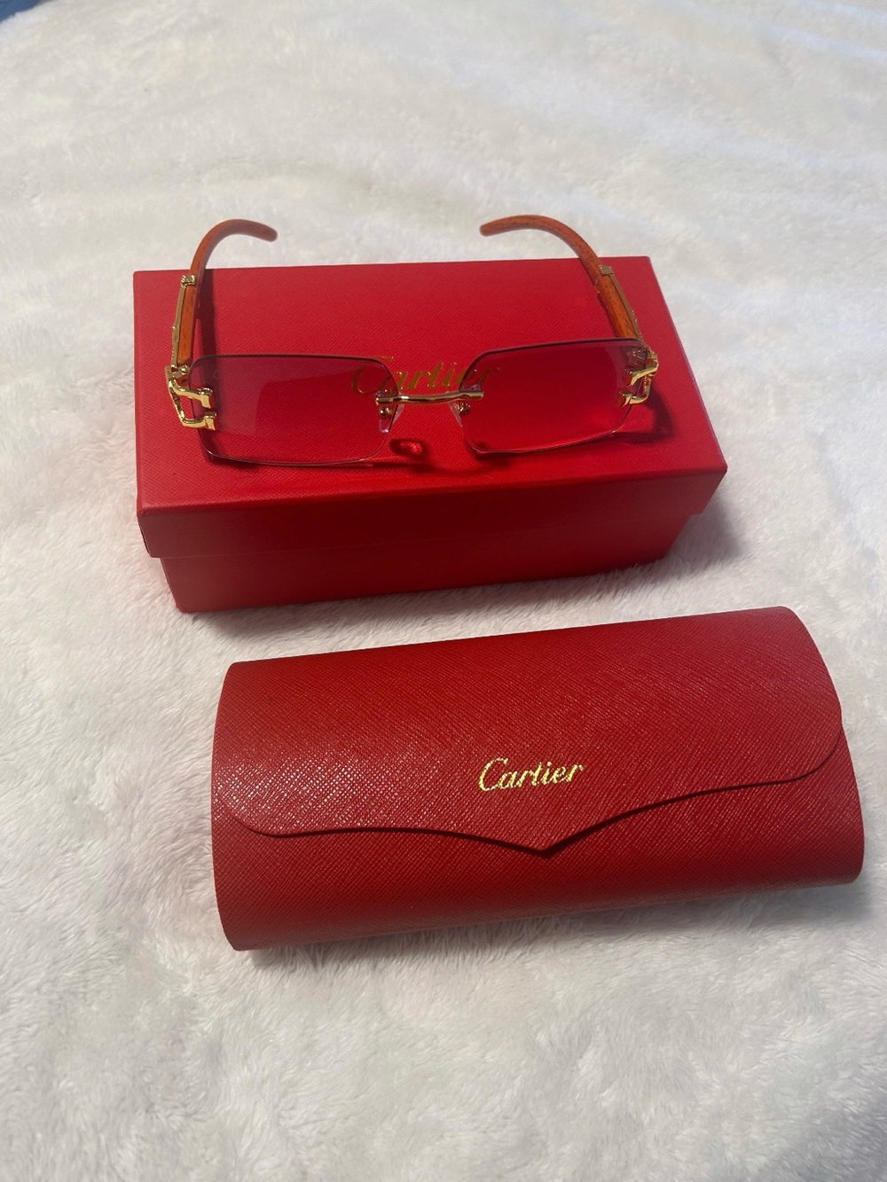 Cartier C Décor Rimless Glasses | Brand New